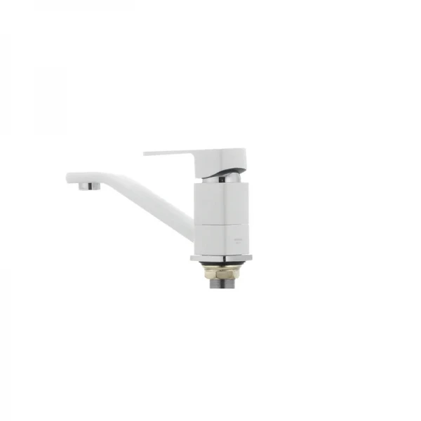 Смеситель для умывальника Mixxus Missouri 555 (излив 15 см) белый (MI0593)