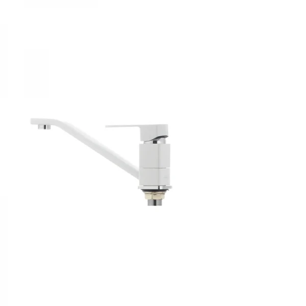Кухонный смеситель белый Mixxus Missouri 555 (MI0594)