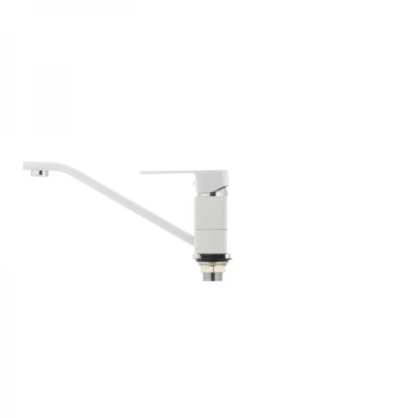 Кухонный смеситель белый Mixxus Missouri 555 (MI0594)