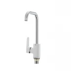 Кухонный смеситель белый Mixxus Missouri 014-G (MI0595)