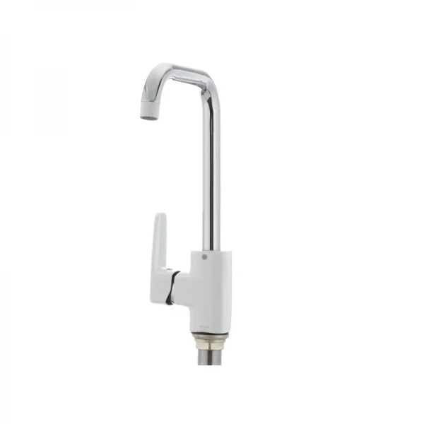 Кухонный смеситель белый Mixxus Missouri 014-G (MI0595)