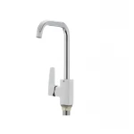 Кухонный смеситель белый Mixxus Missouri 014-G (MI0595)