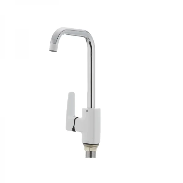 Кухонный смеситель белый Mixxus Missouri 014-G (MI0595)