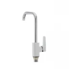 Кухонный смеситель белый Mixxus Missouri 014-G (MI0595)