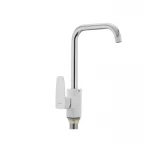 Кухонный смеситель белый Mixxus Missouri 014-G (MI0595)