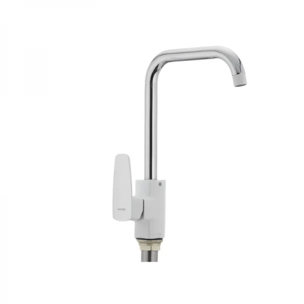Кухонный смеситель белый Mixxus Missouri 014-G (MI0595)