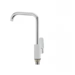 Кухонный смеситель белый Mixxus Missouri 014-G (MI0595)