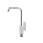 Кухонный смеситель белый Mixxus Missouri 014-G (MI0595)