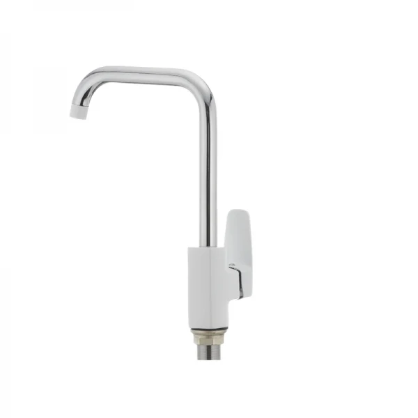 Кухонный смеситель белый Mixxus Missouri 014-G (MI0595)