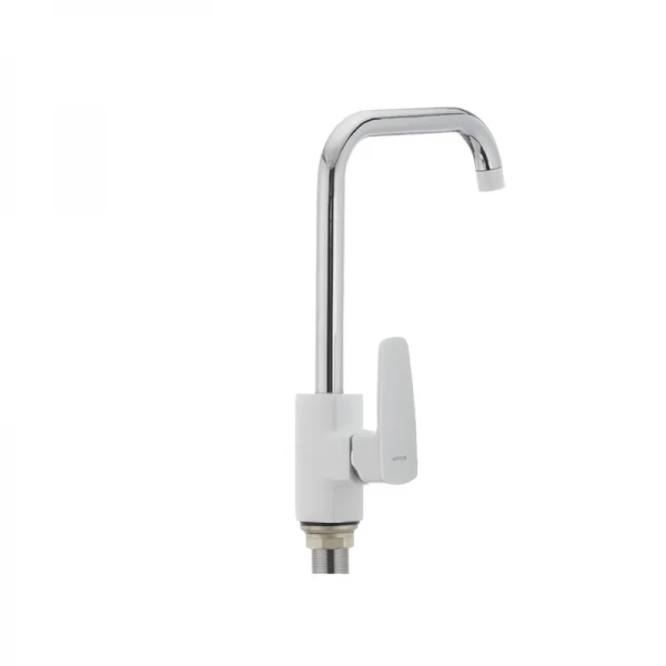 Кухонный смеситель белый Mixxus Missouri 014-G (MI0595)