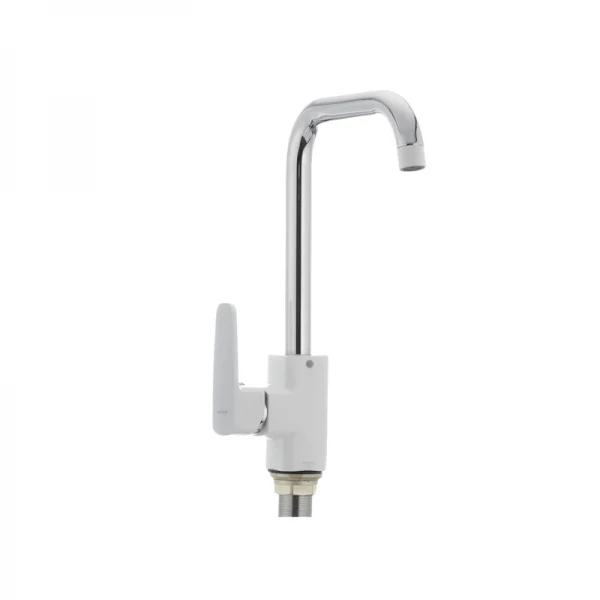 Кухонный смеситель белый Mixxus Missouri 014-G (MI0595)