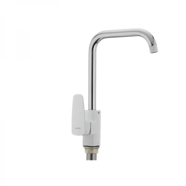 Кухонный смеситель белый Mixxus Missouri 014-G (MI0595)