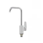 Кухонный смеситель белый Mixxus Missouri 014-G (MI0595)