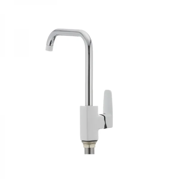 Кухонный смеситель белый Mixxus Missouri 014-G (MI0595)