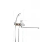 Змішувач для ванни Mixxus Missouri 006 білий матовий з довгим поворотним виливом 320 мм (MI0597)