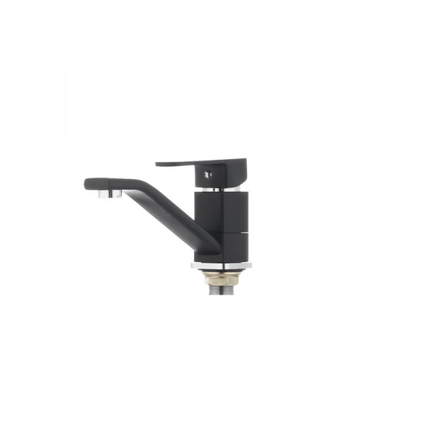 Смеситель для умывальника Mixxus Missouri 555 (излив 15 см) черный (MI0599)