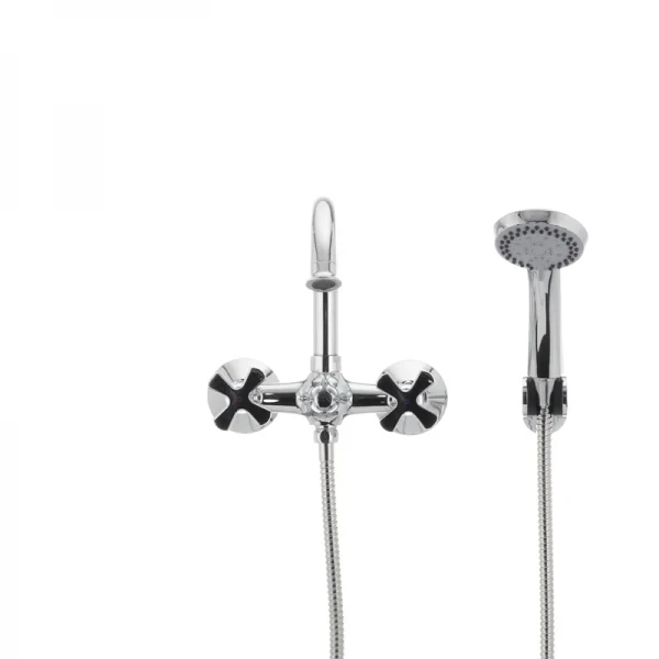Смеситель для ванны Mixxus Premium Fobos 009 латунный хромированный с длинным поворотным изливом (MI0616)
