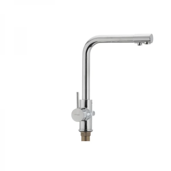 Кухонный смеситель Mixxus Premium Gudini 021 латунный хром на две воды (MI1589)