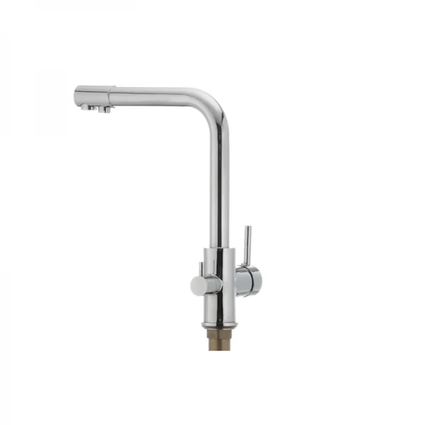 Кухонный смеситель Mixxus Premium Gudini 021 латунный хром на две воды (MI1589)