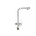 Кухонный смеситель Mixxus Premium Gudini 021 латунный хром на две воды (MI1589)