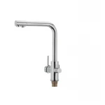 Кухонный смеситель Mixxus Premium Gudini 021 латунный хром на две воды (MI1589)