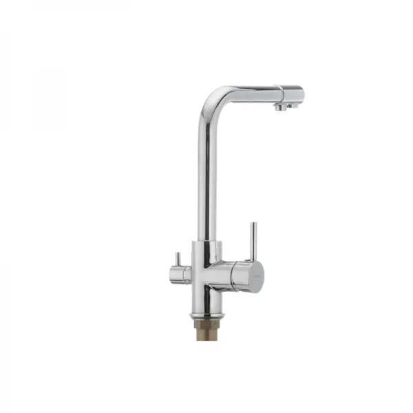 Кухонный смеситель Mixxus Premium Gudini 021 латунный хром на две воды (MI1589)