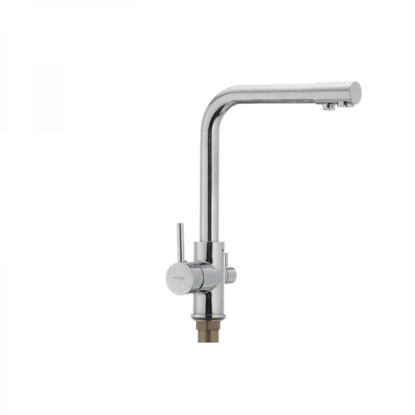 Кухонный смеситель Mixxus Premium Gudini 021 латунный хром на две воды (MI1589)
