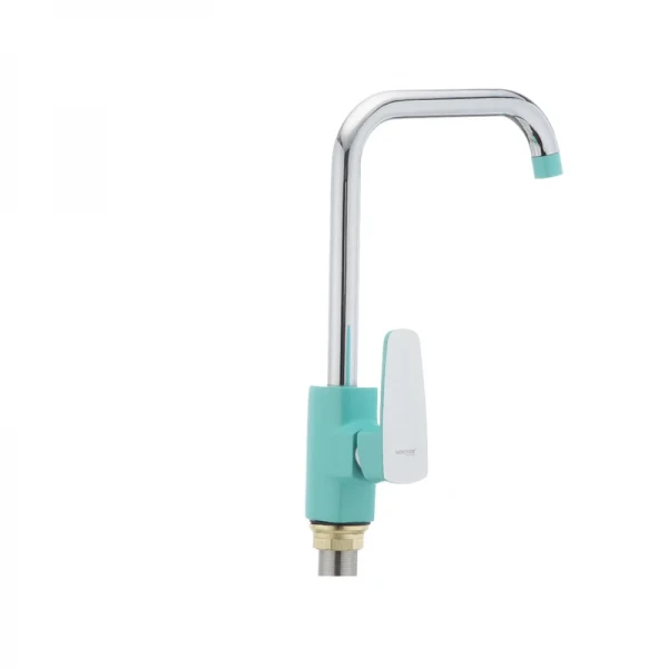 Кухонный смеситель бирюзовый Mixxus Missouri 014-G (MI1627)
