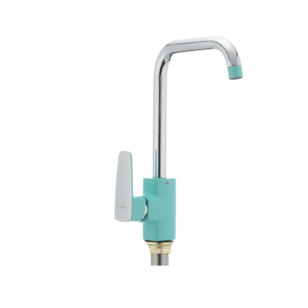 Кухонный смеситель бирюзовый Mixxus Missouri 014-G (MI1627)