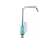 Кухонный смеситель бирюзовый Mixxus Missouri 014-G (MI1627)