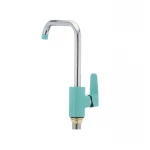 Кухонный смеситель бирюзовый Mixxus Missouri 014-G (MI1627)