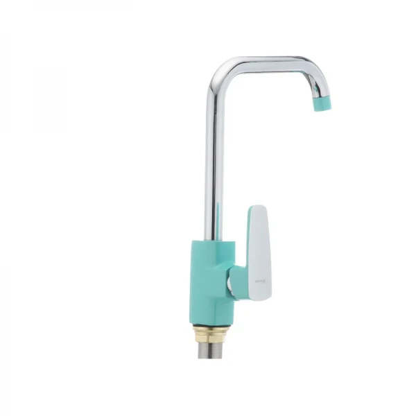 Кухонный смеситель бирюзовый Mixxus Missouri 014-G (MI1627)