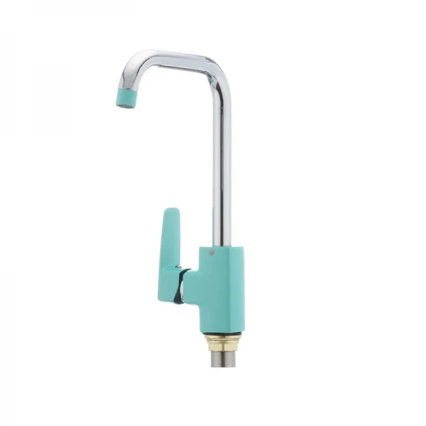 Кухонный смеситель бирюзовый Mixxus Missouri 014-G (MI1627)