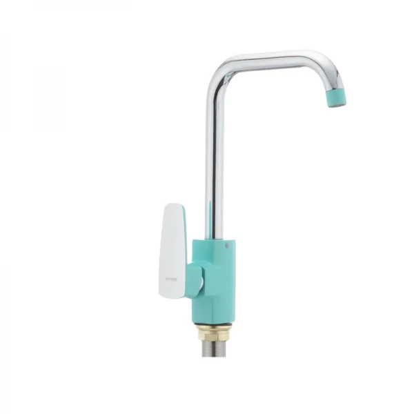 Кухонный смеситель бирюзовый Mixxus Missouri 014-G (MI1627)