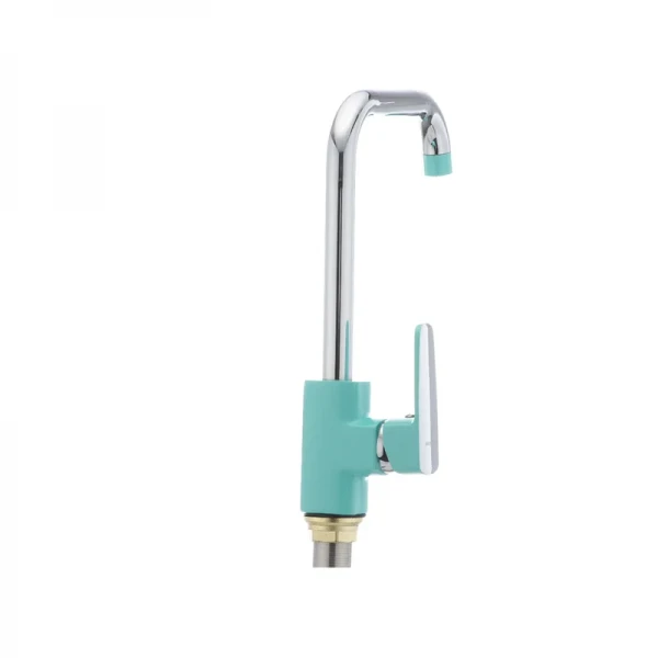 Кухонный смеситель бирюзовый Mixxus Missouri 014-G (MI1627)