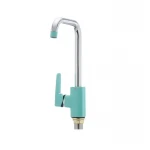 Кухонный смеситель бирюзовый Mixxus Missouri 014-G (MI1627)