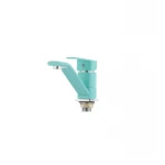 Смеситель для умывальника Mixxus Missouri 555 (излив 15 см) бирюзовый (MI1629)