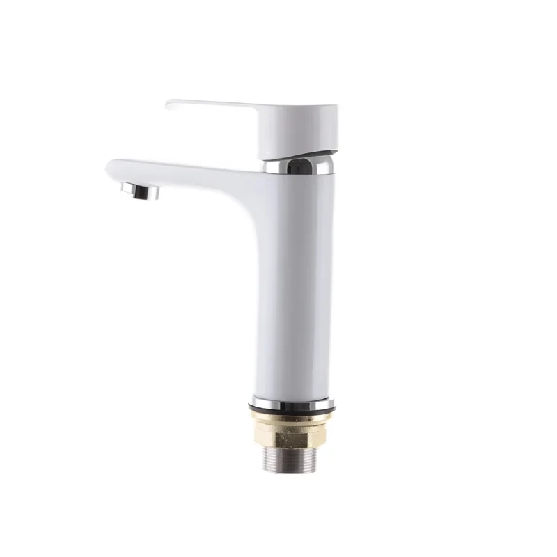 Змішувач для умивальника Mixxus Colorado 001 білий (MI1638)