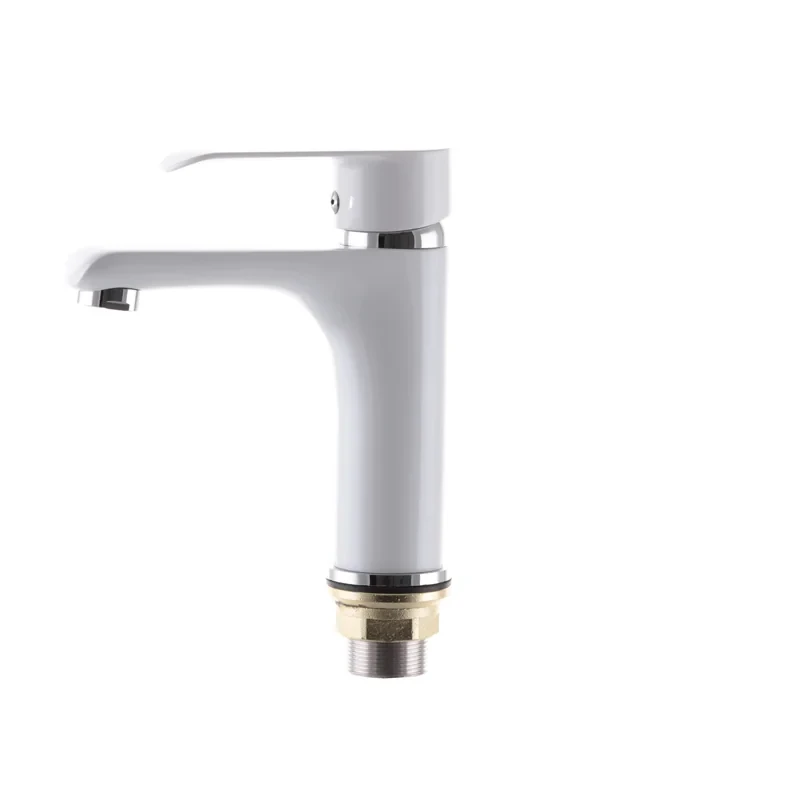 Змішувач для умивальника Mixxus Colorado 001 білий (MI1638)