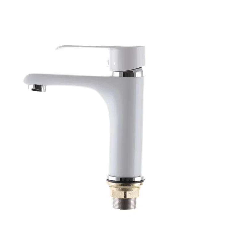 Змішувач для умивальника Mixxus Colorado 001 білий (MI1638)