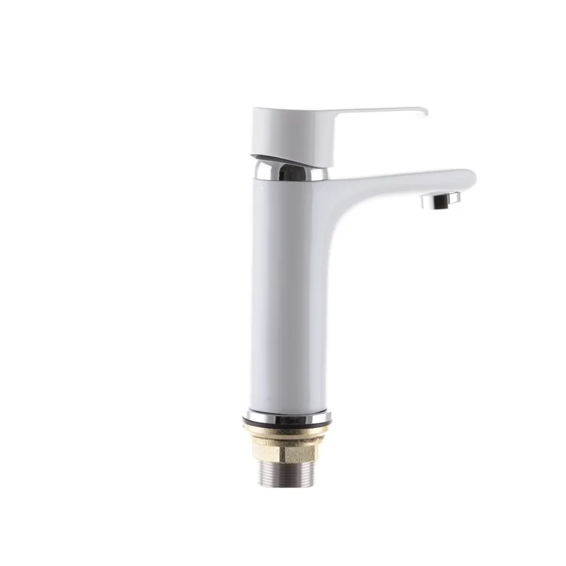 Змішувач для умивальника Mixxus Colorado 001 білий (MI1638)