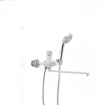 Смеситель для ванны Mixxus Colorado 006 белый (MI1639)