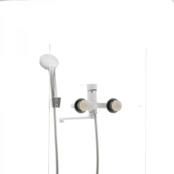 Смеситель для ванны Mixxus Colorado 006 белый (MI1639)