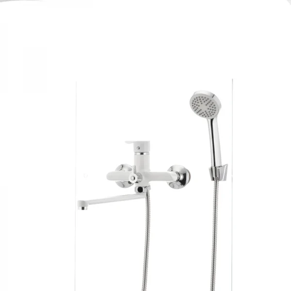 Смеситель для ванны Mixxus Colorado 006 белый (MI1639)