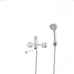 Смеситель для ванны Mixxus Colorado 006 белый (MI1639)