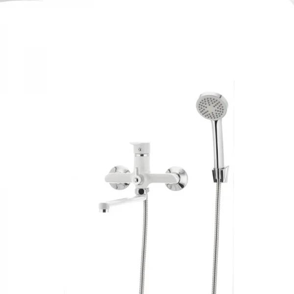 Смеситель для ванны Mixxus Colorado 006 белый (MI1639)