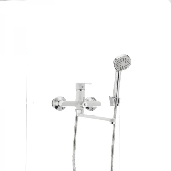 Смеситель для ванны Mixxus Colorado 006 белый (MI1639)