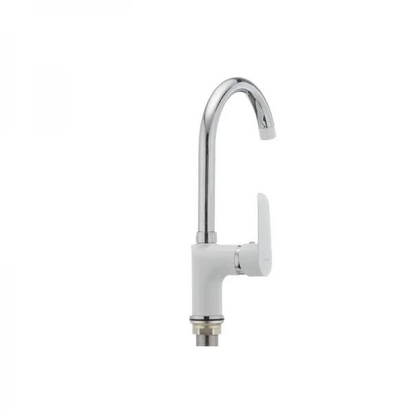 Кухонный смеситель белый Mixxus Colorado 014 (MI1641)