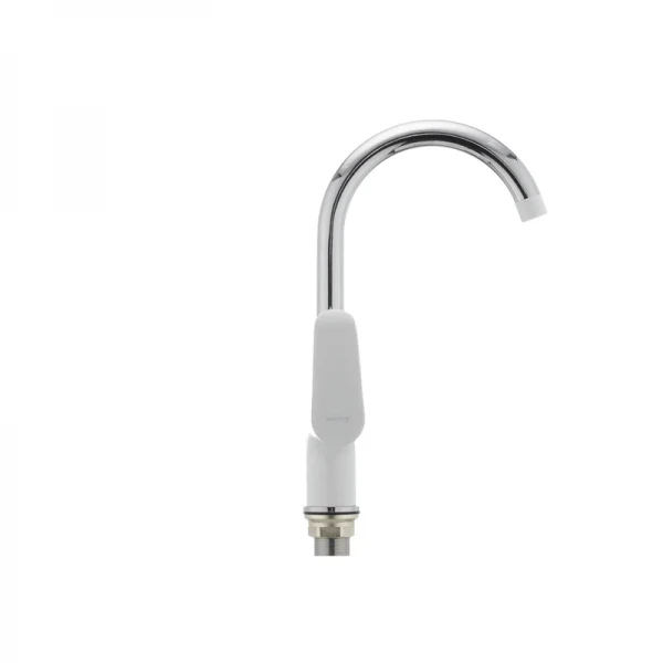 Кухонный смеситель белый Mixxus Colorado 014 (MI1641)