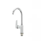 Кухонный смеситель белый Mixxus Colorado 014 (MI1641)